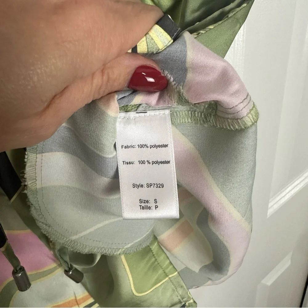 Elan Green Brenna Romper Size Small - Picture 12 of 12